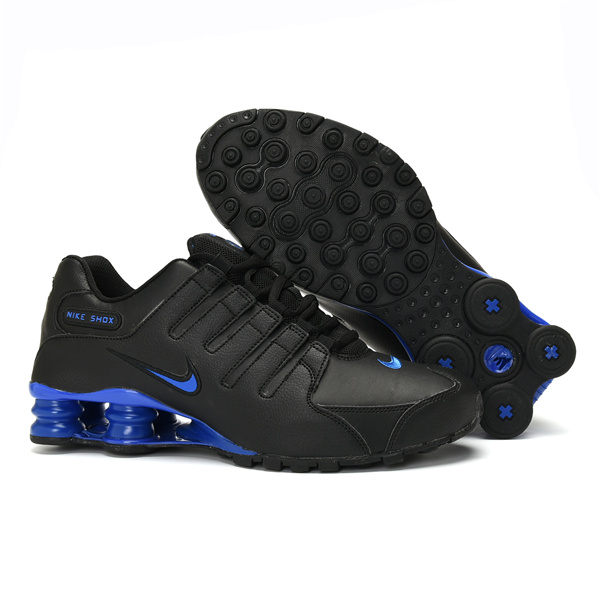 Men's Running Weapon Shox NZ Black/Blue Shoes 0018